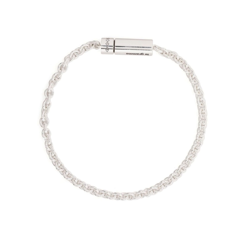 Le Gramme 11g polished sterling silver bracelet 18
